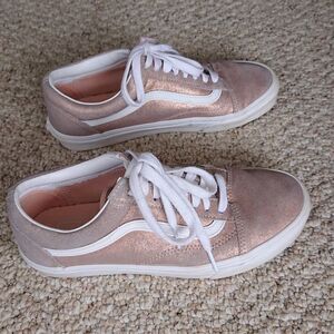 Vans Old Skool sneakers in Rose Gold Size 9